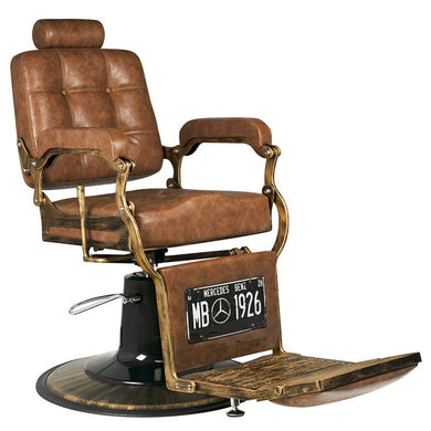 Barber Chair BOSS Light Brown