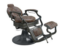 Load image into Gallery viewer, Vintage Barber Chair CLINT Brown