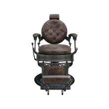 Load image into Gallery viewer, Vintage Barber Chair CLINT Brown