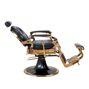 Barber Chair KIRK Copper Black