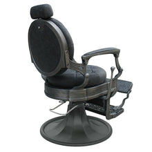 Load image into Gallery viewer, Vintage Barber Chair CLINT Black