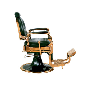 Barber Chair KIRK Copper Green