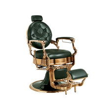 Load image into Gallery viewer, Barber Chair KIRK Copper Green