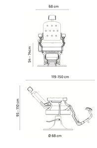 Barber Chair JONES Black