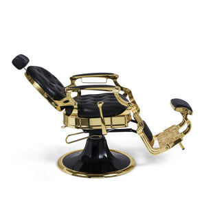 Barber Chair KIRK Glossy Gold