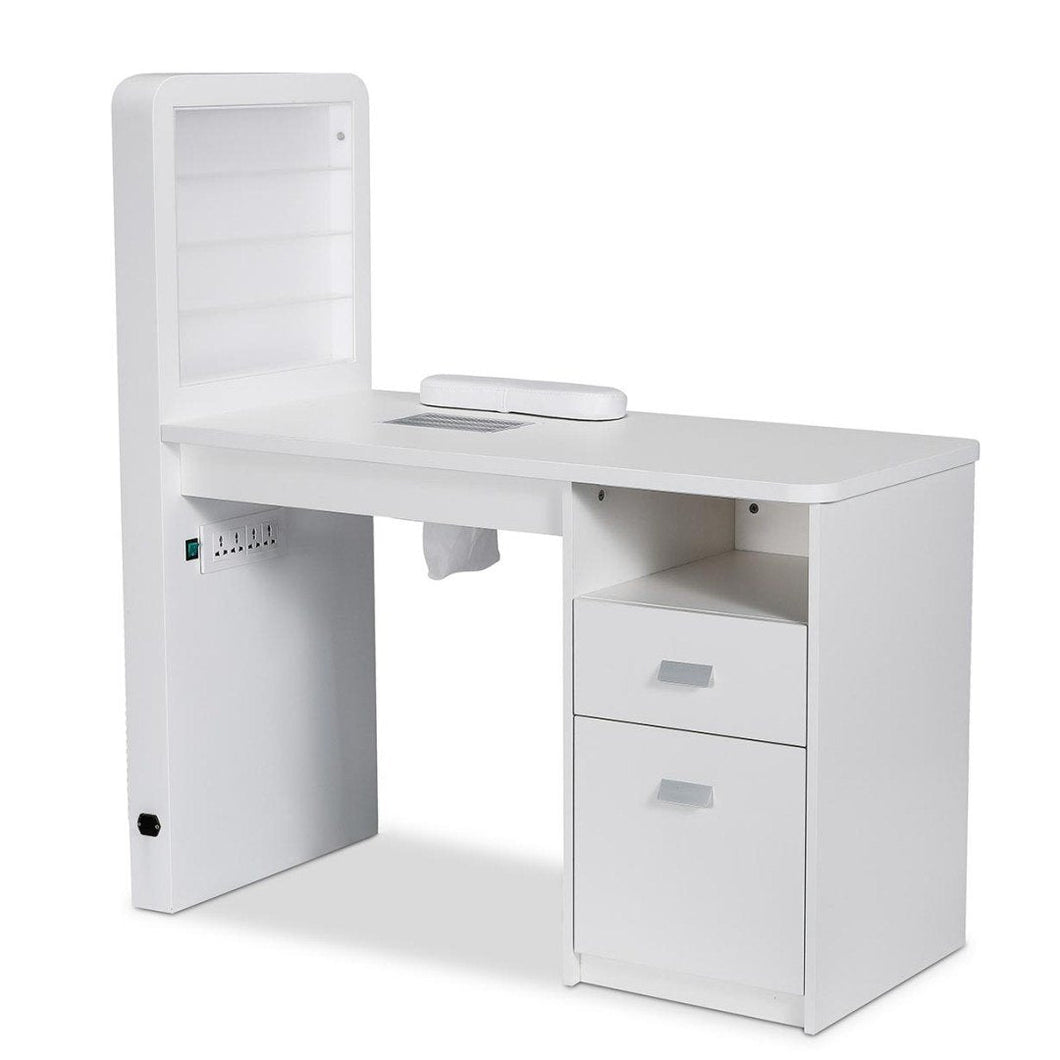 Manicure Table MARION with Dust Extractor and LED Lighting